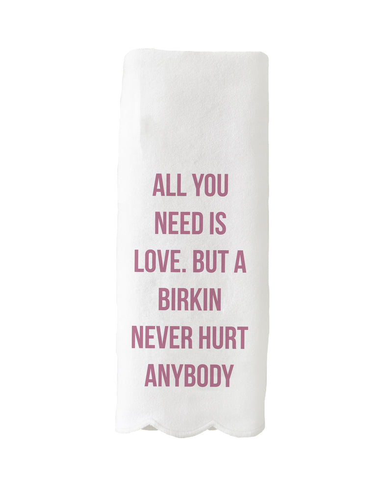 Guest Towel - All You Need Is Love
