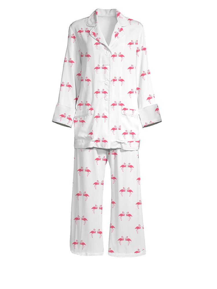Pajama Set - Flamingo Cockails