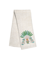Linen Towel - Palm Dogs