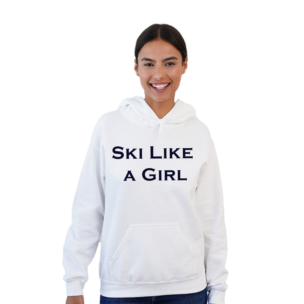 Hoodie - Ski Like a Girl