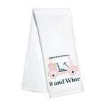 Kitchen Towel- 9 and Wine