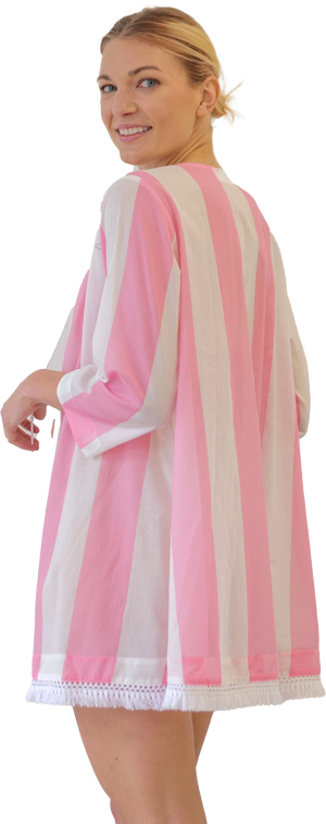 Tunic/Coverup - Cabana Stripe