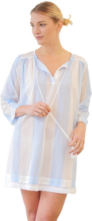 Tunic/Coverup - Cabana Stripe