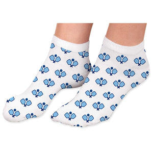 Low Cut Socks - Pickleball (Blue)
