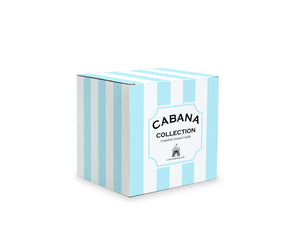 Travel Candle - Blue Stripe