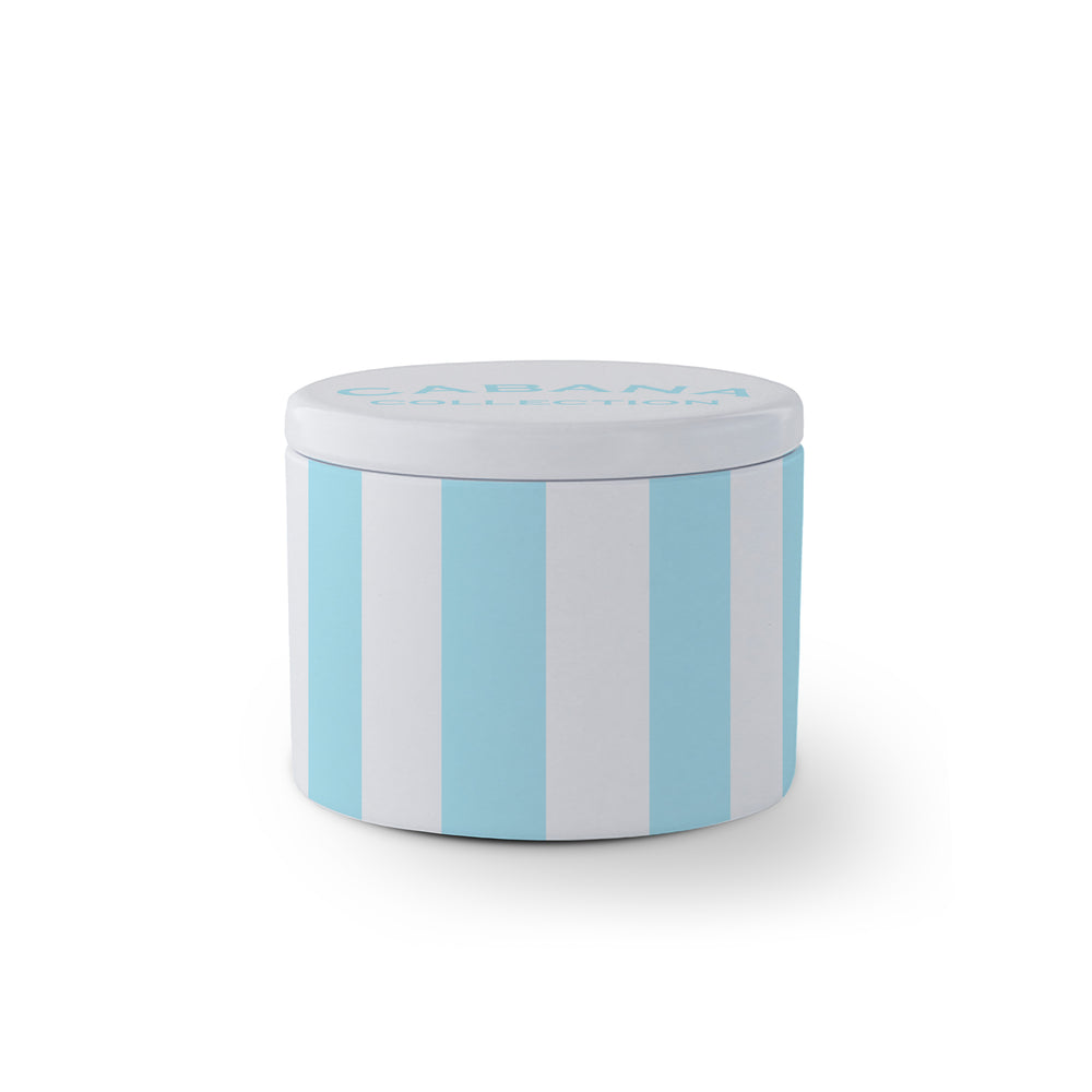 Travel Candle - Blue Stripe