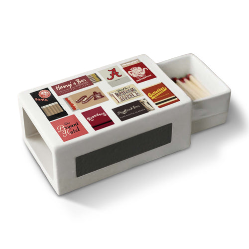 Ceramic Matchbox - Alabama Matches