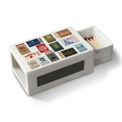 Ceramic Matchbox - Boston Matches