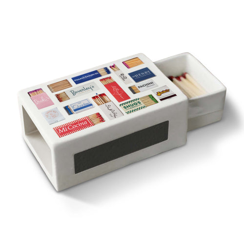 Ceramic Matchbox - Dallas Matches
