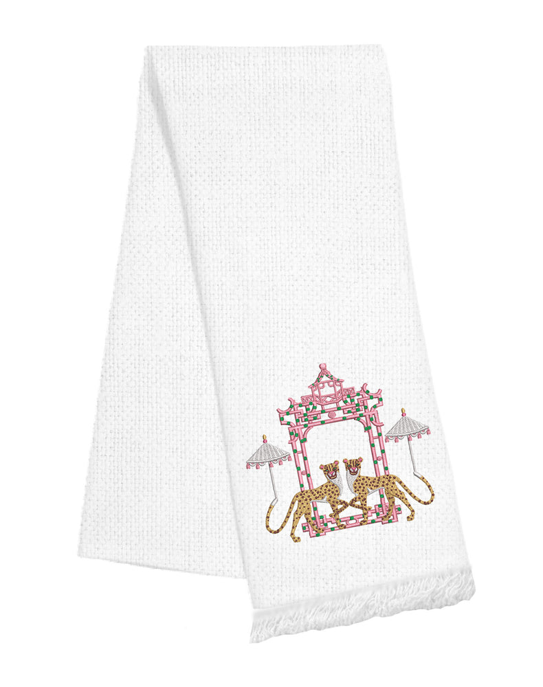 Fringe Towel - Cheetah