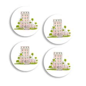 Ceramic Coasters (Set of 4) - Colony Hotel