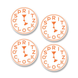 Ceramic Coasters (Set of 4) - Spritz O' Clock