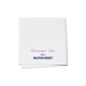Cocktail Napkins (Set of 4) - Champagne Taste on a Goldfish Budget