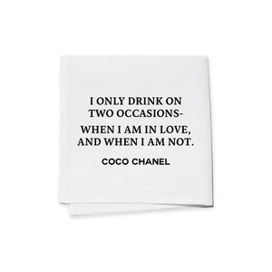 Cocktail Napkins (Set of 4) - Two Occasions