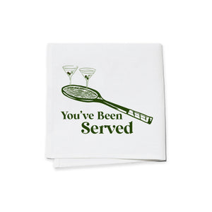 Cocktail Napkins (Set of 4) - You've Been Served Tennis