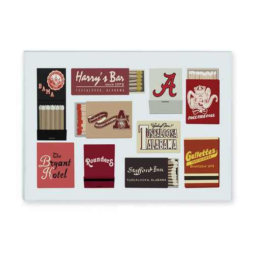 Cutting Board - Alabama Matches