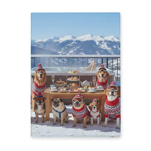 Cutting Board - Ski Dog Dinner