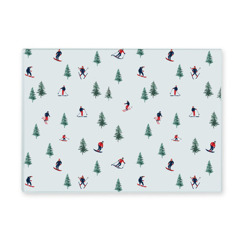 Cutting Board - Skiers Trees