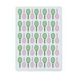 Decorative Cutting Board/Wall Art - Tennis Repeat