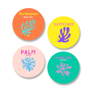 Ceramic Coasters (Set of 4) - Dolce Beach