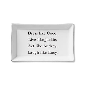 Ceramic Tray - Dress Like Coco