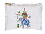 Fringe Cosmetic Bag - Elephant