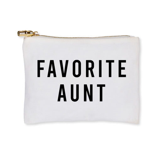 Flat Zip - Favorite Aunt