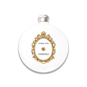 Flask (White) - Press for Cocktails