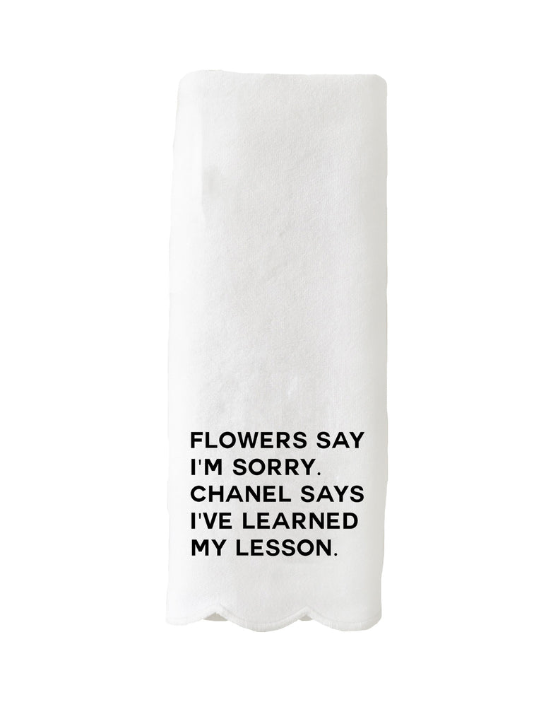 Guest Towels - Flowers
