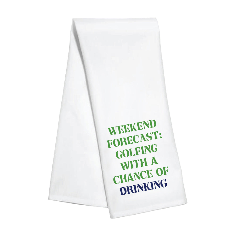 Kitchen Towel - Forecast Golfing