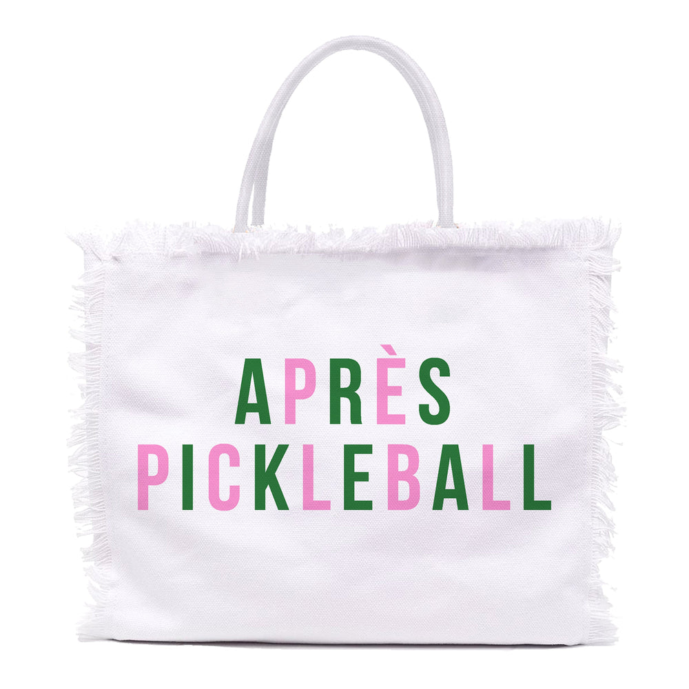 Fringe Tote Bags - Après Pickleball