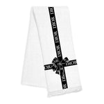 Fringe Towels - Black Bow