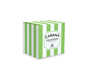 Travel Candle - Green Stripe