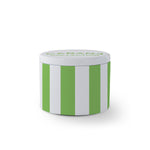 Travel Candle - Green Stripe