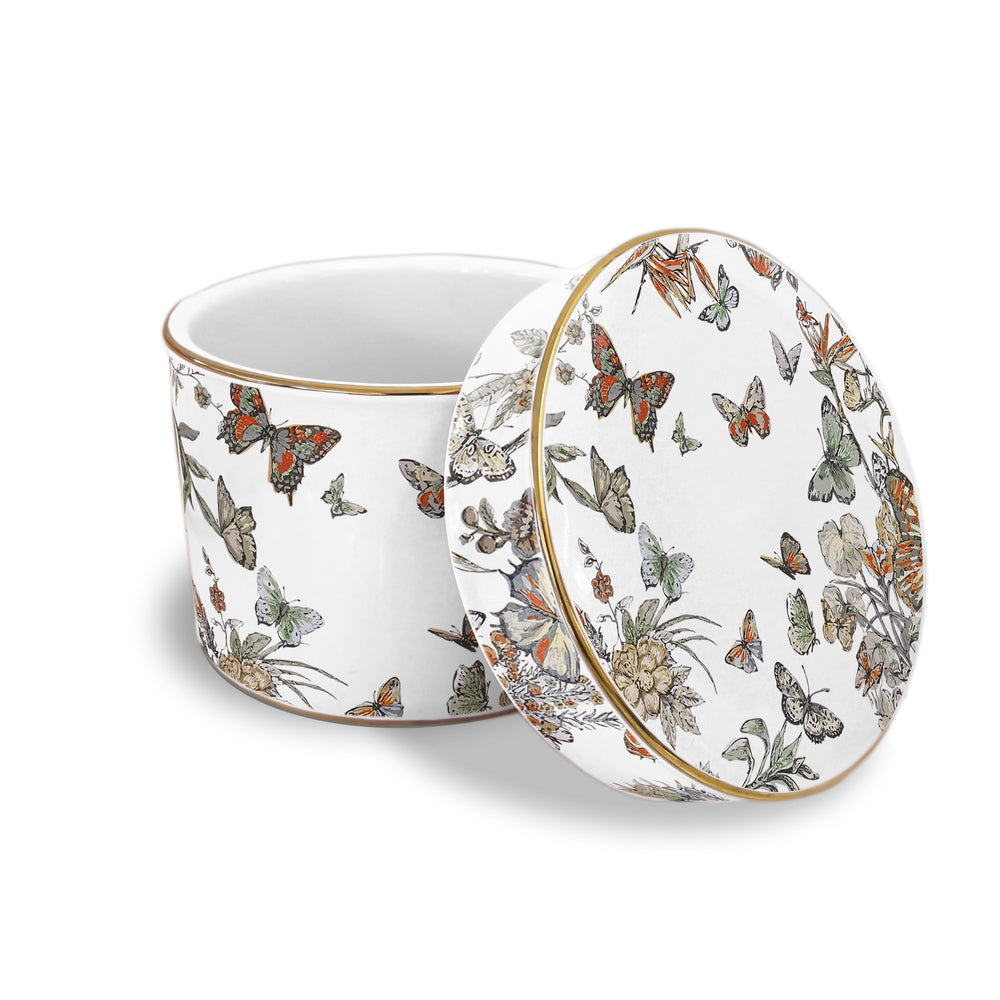 Ceramic Jars - Butterflies