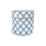 Ceramic Jars - Blue Bamboo