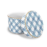 Ceramic Jars - Blue Bamboo