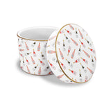 Ceramic Jars - Pink Champagne