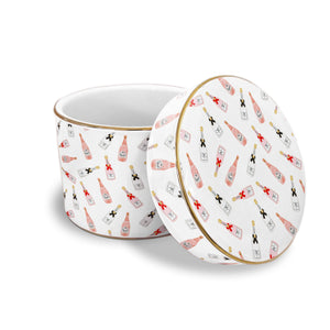 Ceramic Jars - Pink Champagne