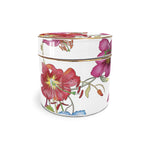Ceramic Jars - Red Flora