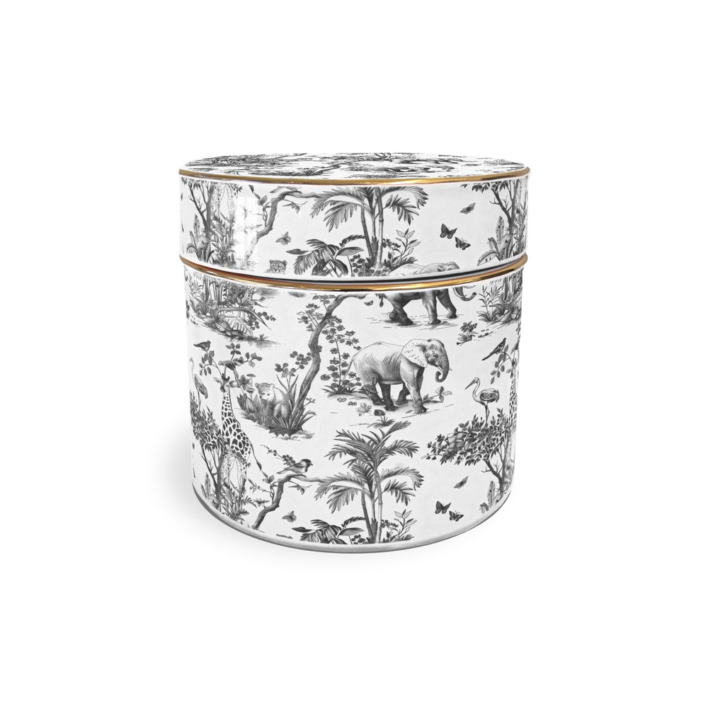Ceramic Jars - Safari (Black)