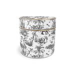 Ceramic Jars - Safari (Black)