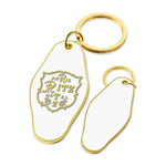 Keychain White - Ritz Emblem