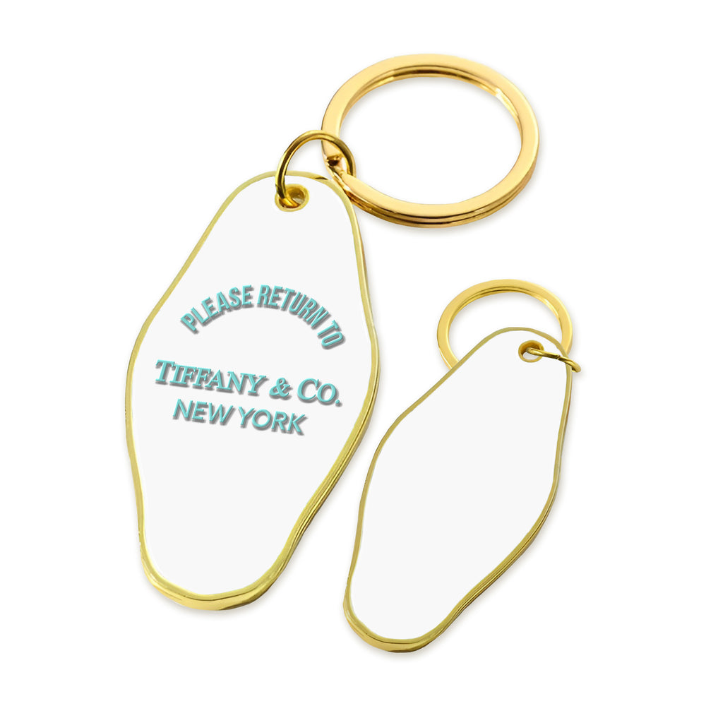 Keychain White - Tiffany