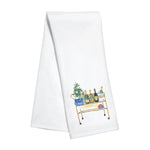 Kitchen Towel - Champagne Bar Cart