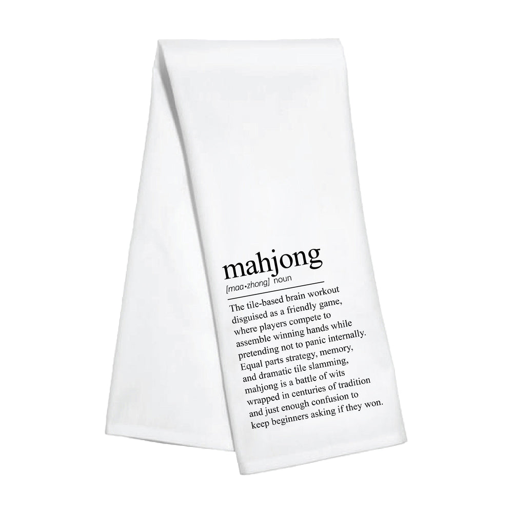 Kitchen Towel - Mahjong Definition