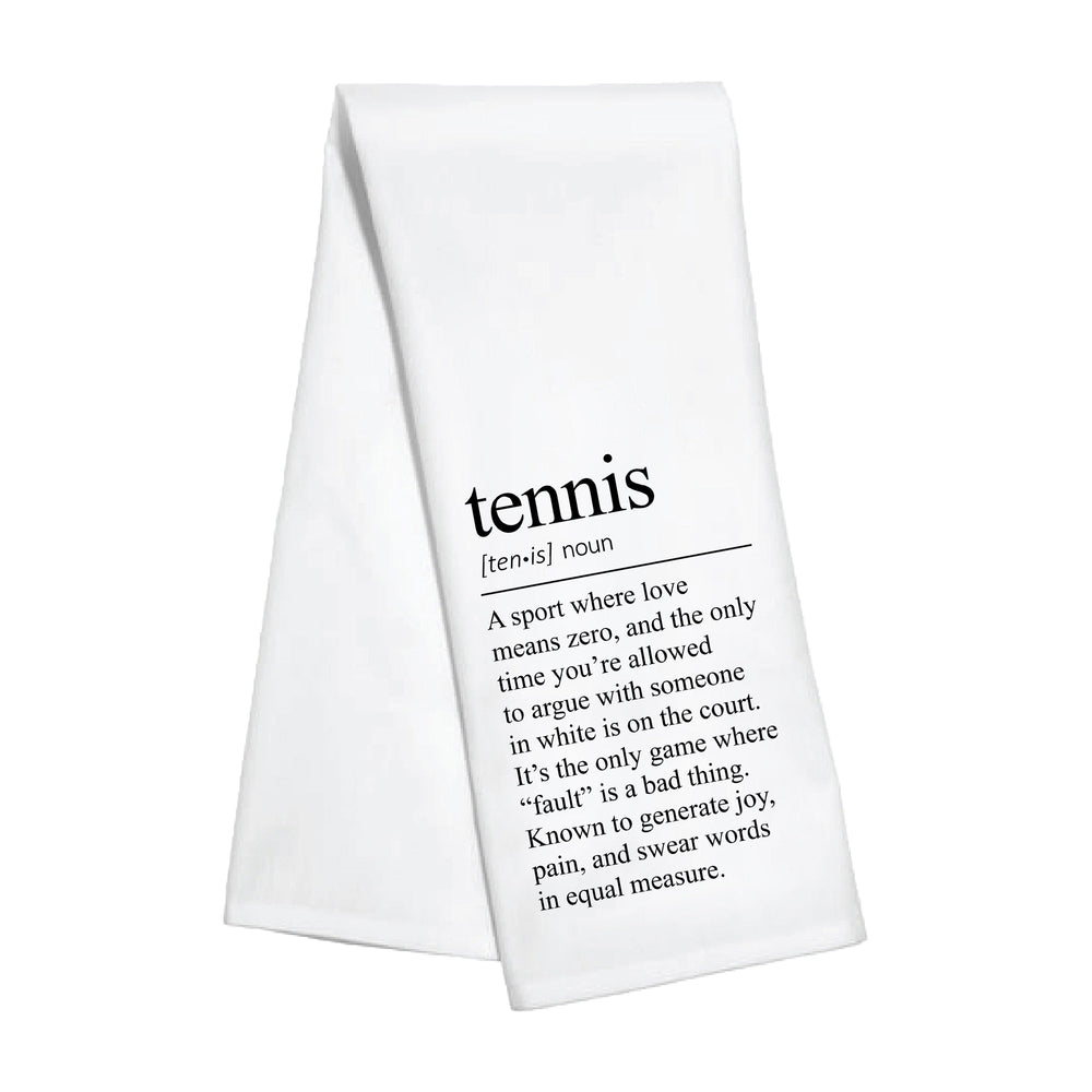 Kitchen Towel - Tennis Definition
