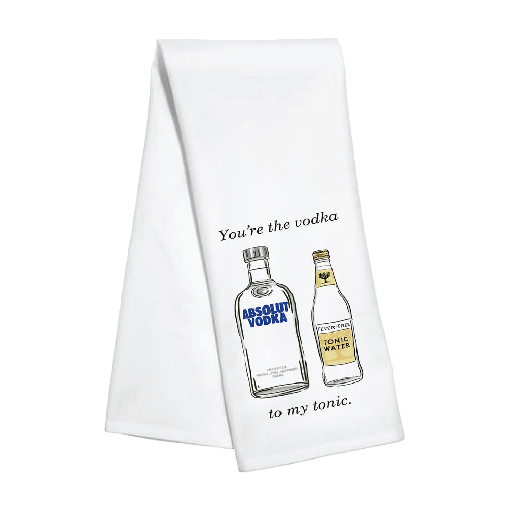 Kitchen Towel - Vodka To My Tonic