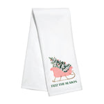 Kitchen Towel - Fizz the Season Sleigh