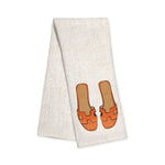 Linen Kitchen Towel- Org Sandals
